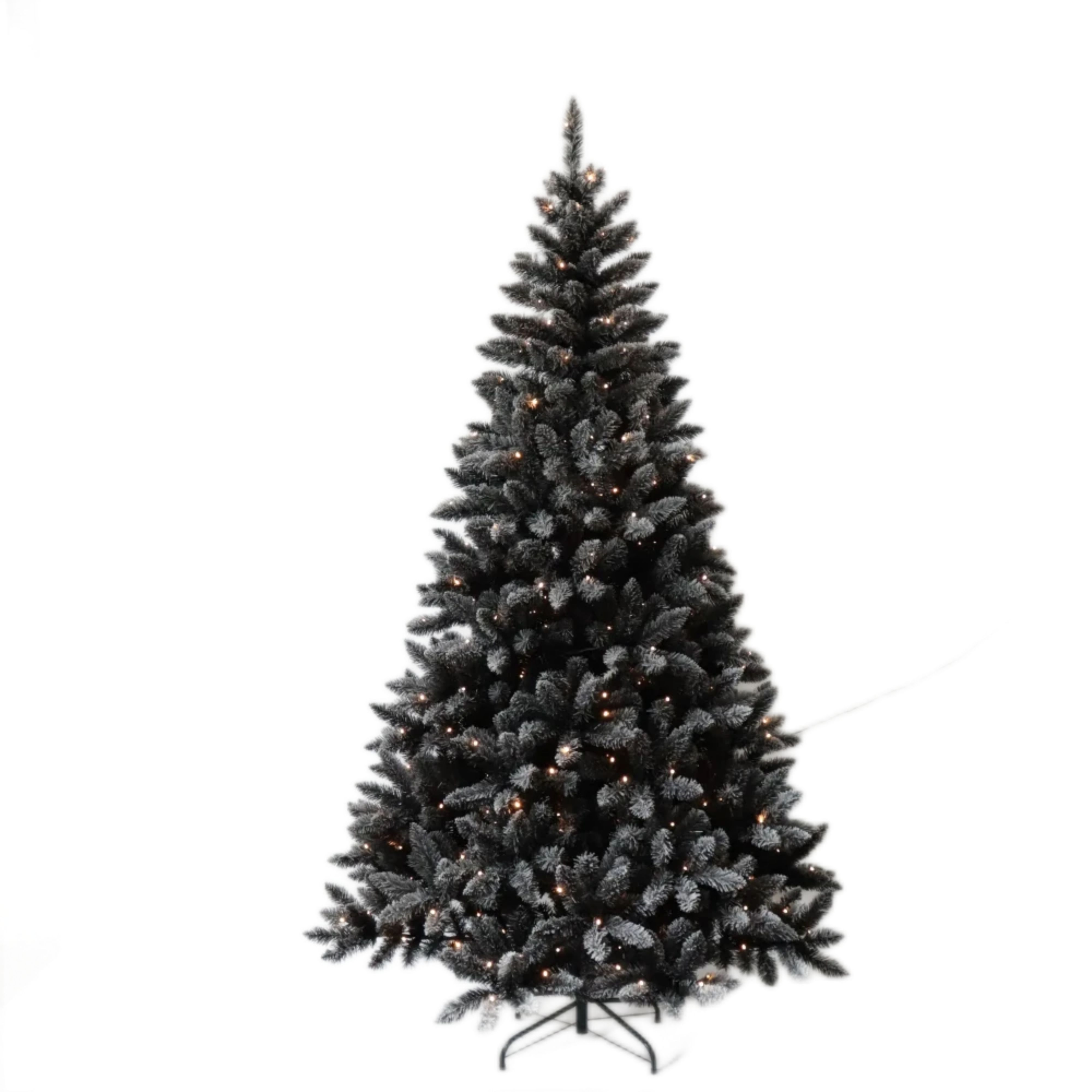 PVC mix material Christmas trees with light